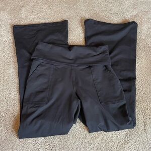 Aerie Foldover Flare Leggings Large